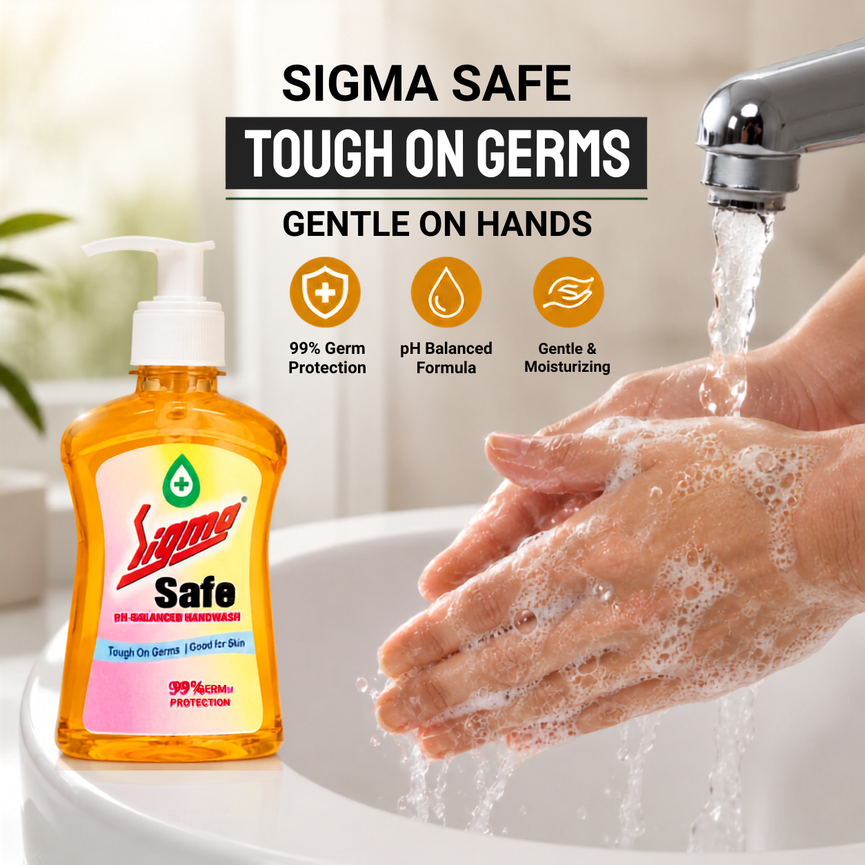 Sigma Safe pH-Balanced Handwash