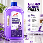 Sigma Cares Floor Cleaner 1 Litre | Lavender Bliss Fragrance | Deep Cleaning Floor Disinfectant | Long Lasting Freshness | All Floor Safe | Removes Dirt & Stains