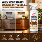 Sigma Premium Furniture Maintainer | Furniture Polish & Cleaner Spray for Wood, Laminate, MDF & Veneer | Cleans, Polishes & Protects | Non-Greasy Formula | Restores Natural Shine | 500 ml